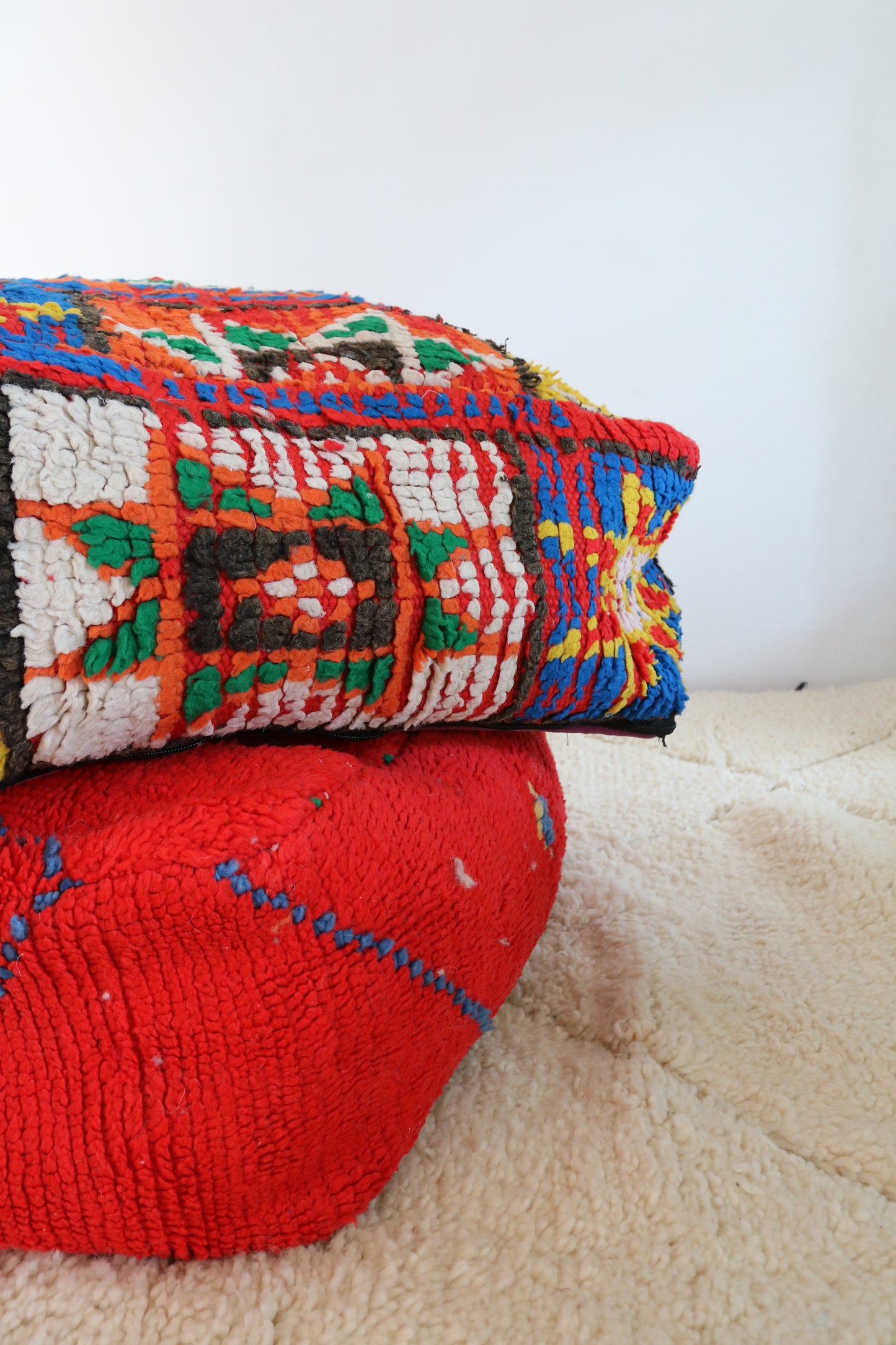 Marokkaans zitkussen / Berber Poef - Arif