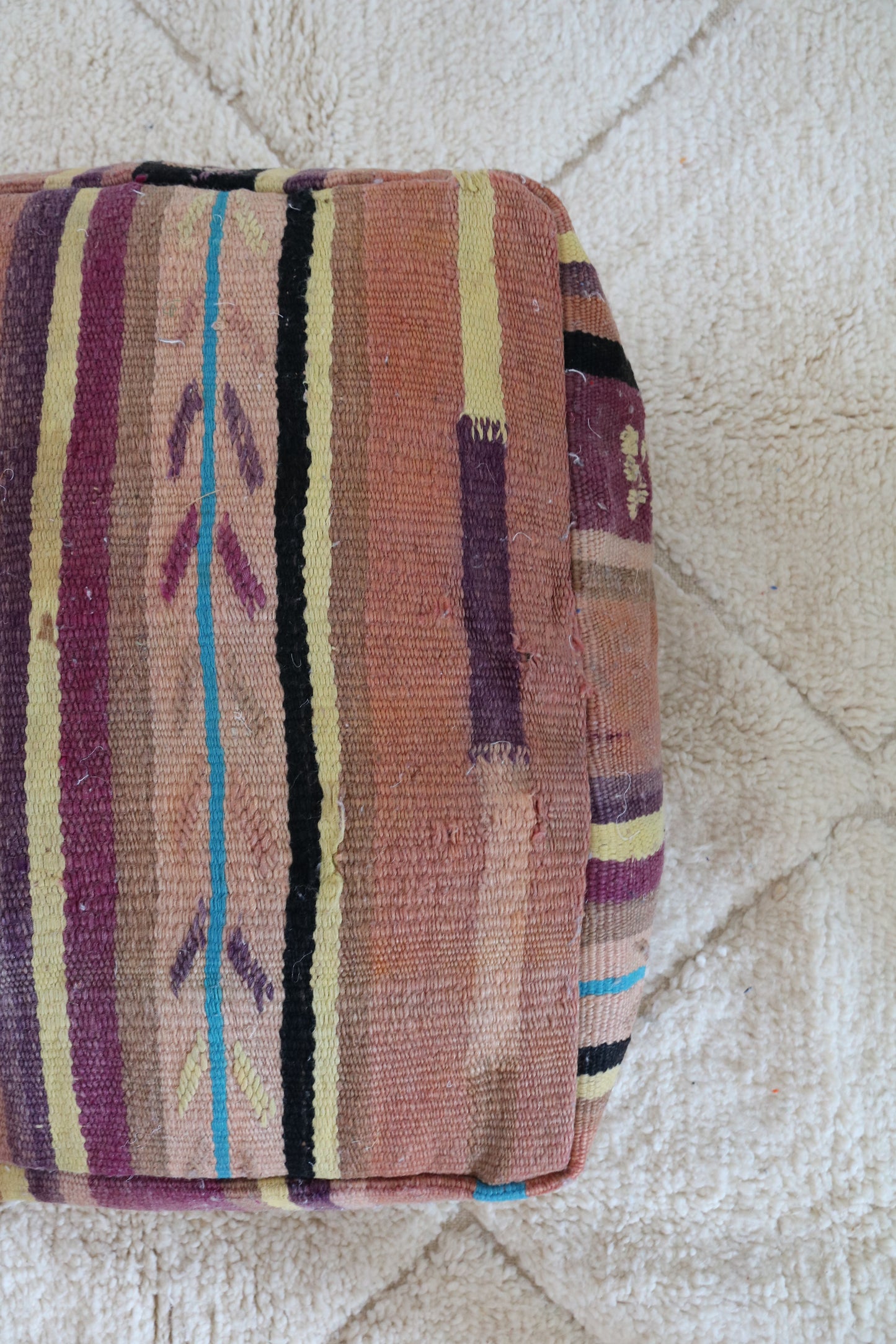 Marokaans zitkussen / Berber poef - Yasmin