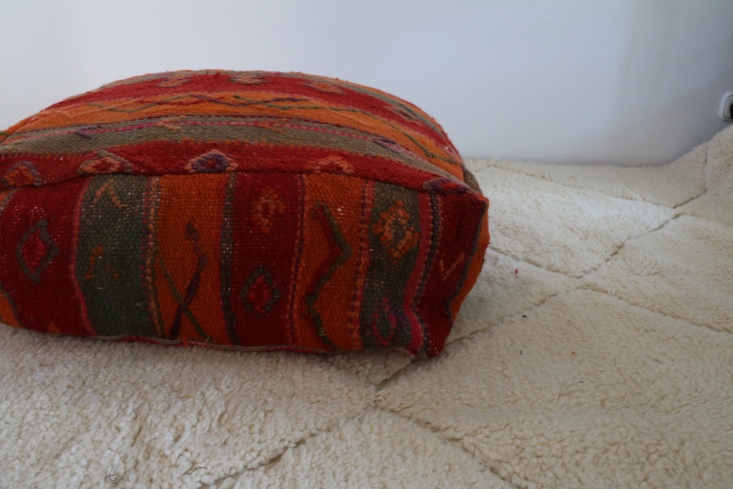 Marokkaans zitkussen / Berber poef - Fares