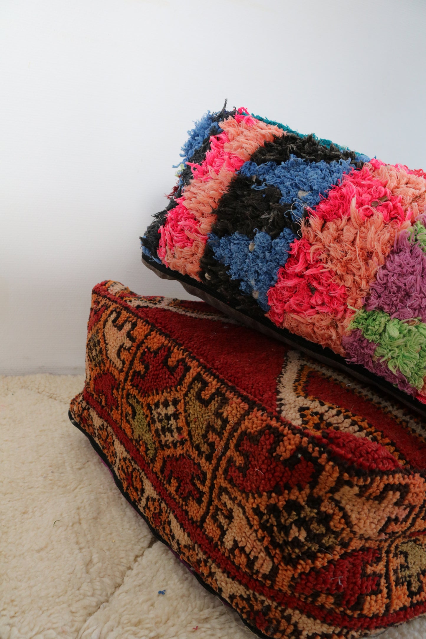 Marokkaans zitkussen / Berber poef - Kenza