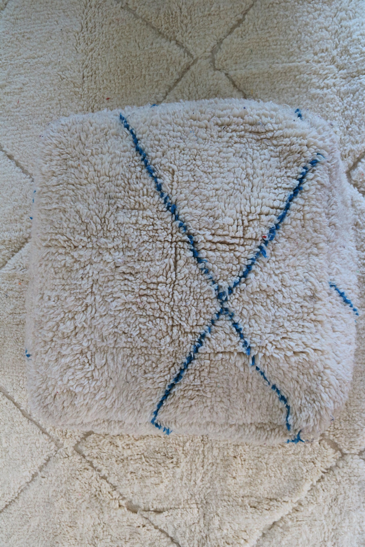 Marokkaans zitkussen / Berber poef - Leyla