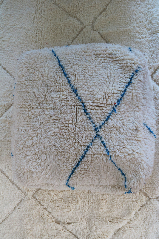 Marokkaans zitkussen / Berber poef - Leyla